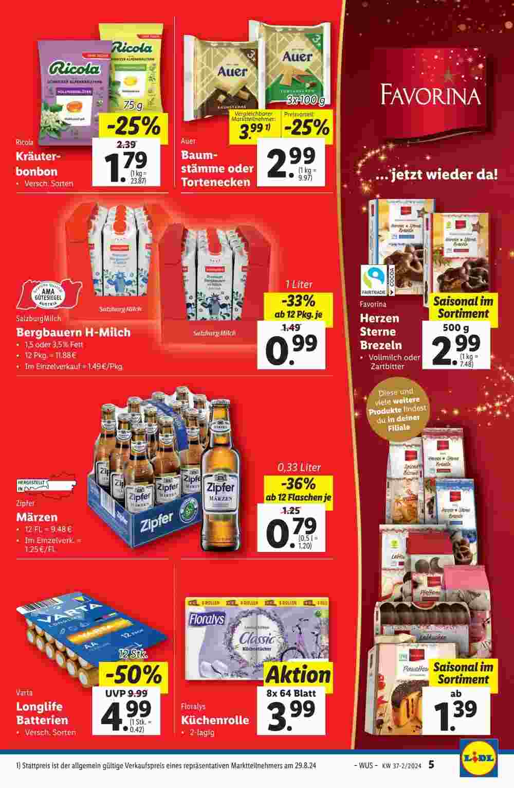 Lidl Flugblatt (ab 12.09.2024) - Angebote und Prospekt - Seite 5