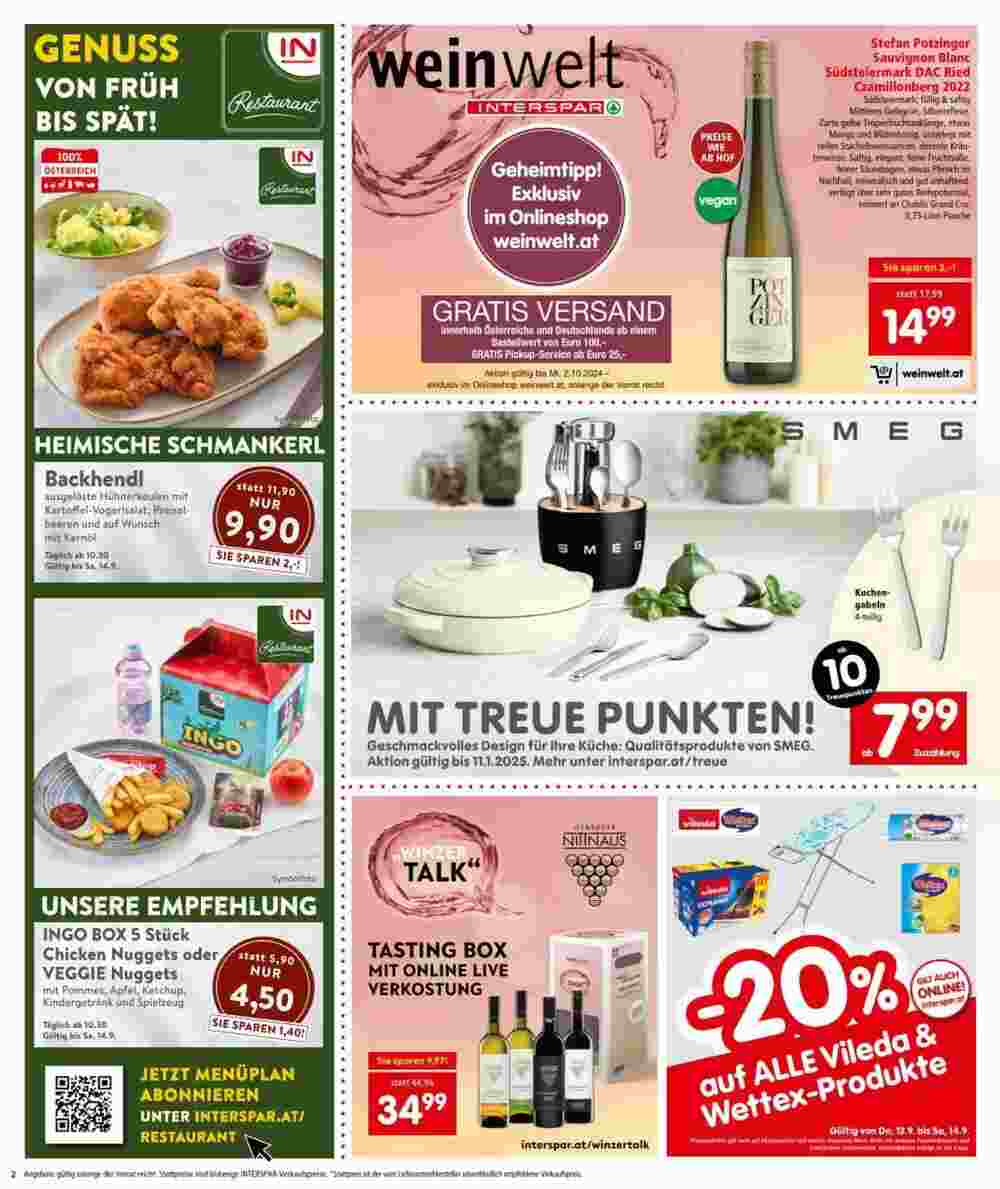 Interspar Flugblatt (ab 12.09.2024) - Angebote und Prospekt - Seite 2