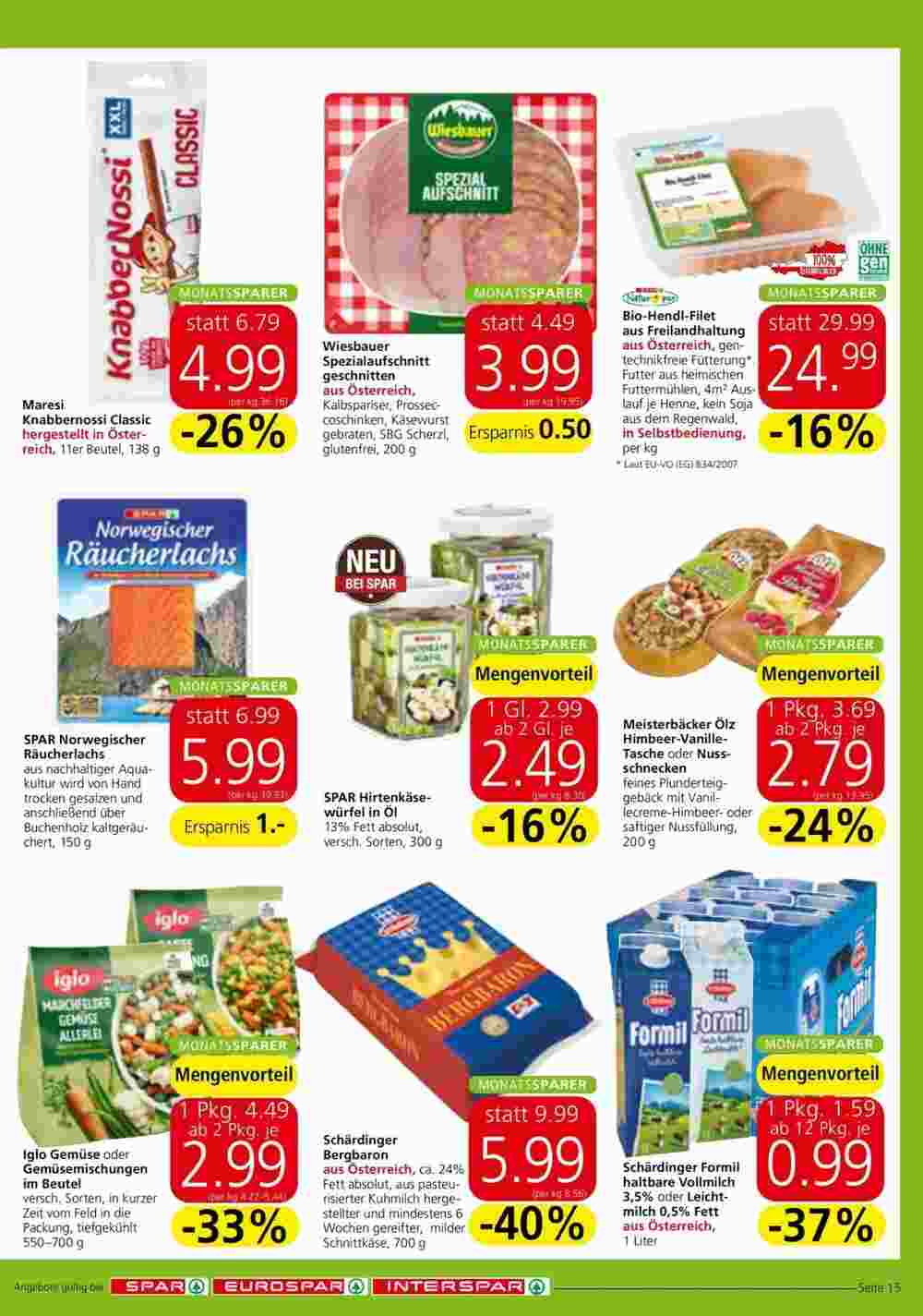 Spar Flugblatt (ab 12.09.2024) - Angebote und Prospekt - Seite 3