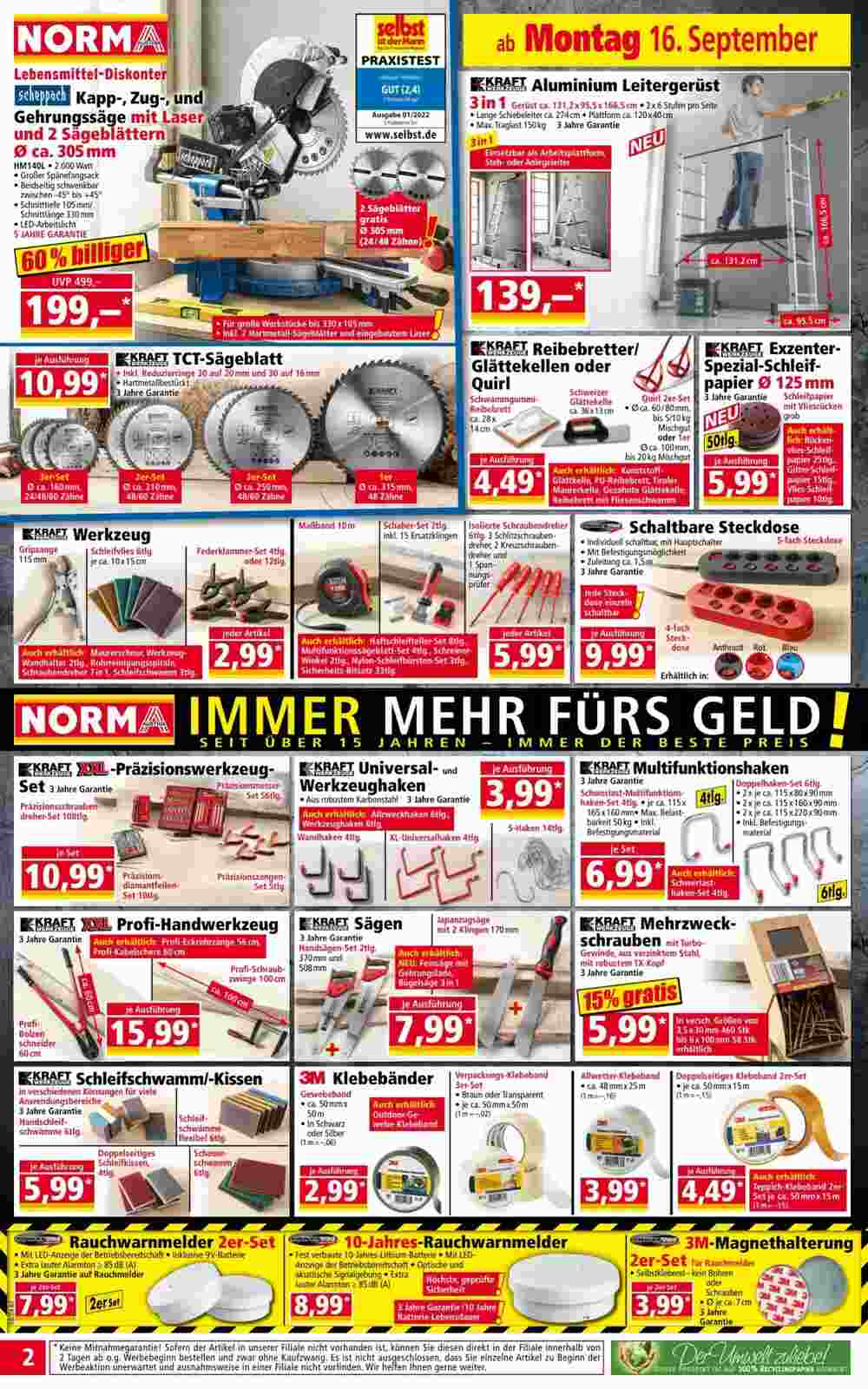 Norma Flugblatt (ab 16.09.2024) - Angebote und Prospekt - Seite 2