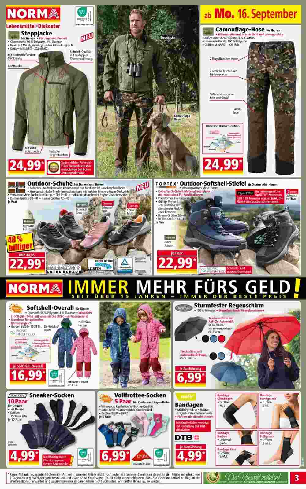 Norma Flugblatt (ab 16.09.2024) - Angebote und Prospekt - Seite 3