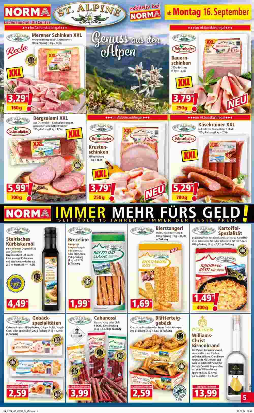 Norma Flugblatt (ab 16.09.2024) - Angebote und Prospekt - Seite 5