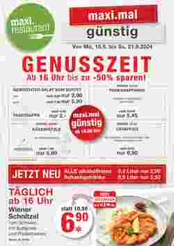 Maximarkt Flugblatt (ab 16.09.2024) - Angebote und Prospekt