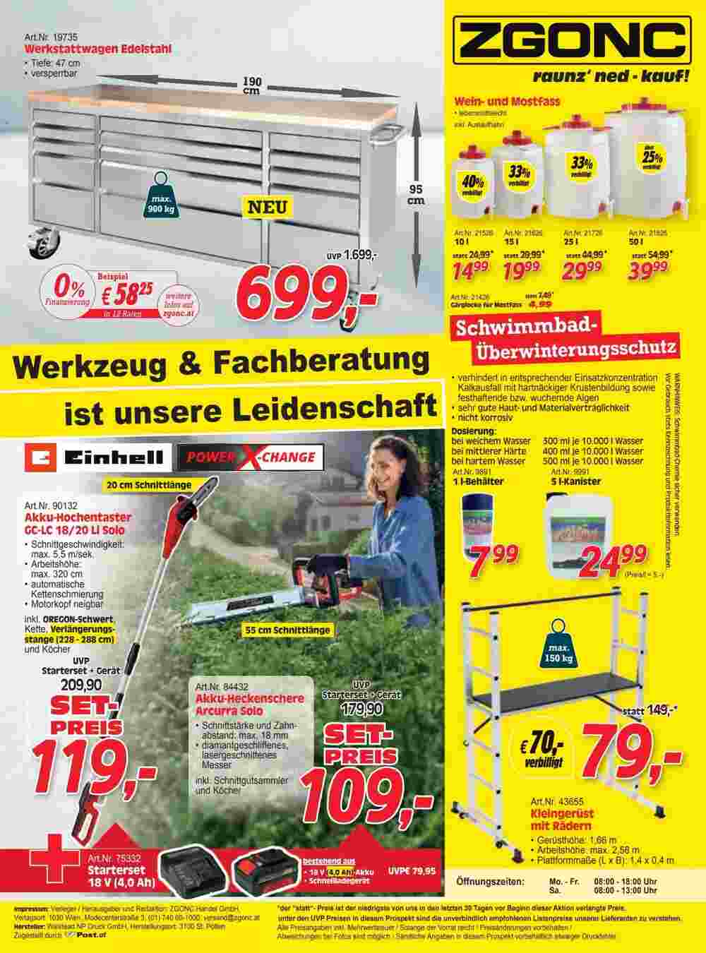 Zgonc Flugblatt (ab 16.09.2024) - Angebote und Prospekt - Seite 24