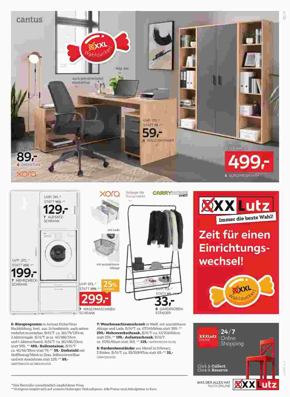 XXXLutz Flugblatt (ab 16.09.2024) - Angebote und Prospekt - Seite 11