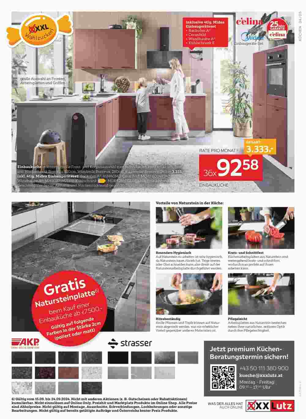 XXXLutz Flugblatt (ab 16.09.2024) - Angebote und Prospekt - Seite 21