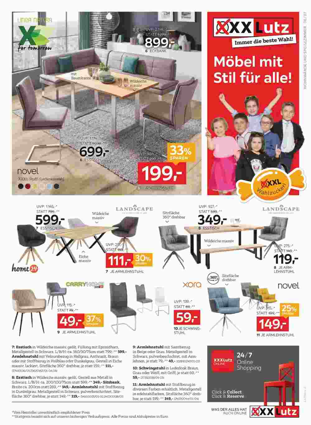 XXXLutz Flugblatt (ab 16.09.2024) - Angebote und Prospekt - Seite 7