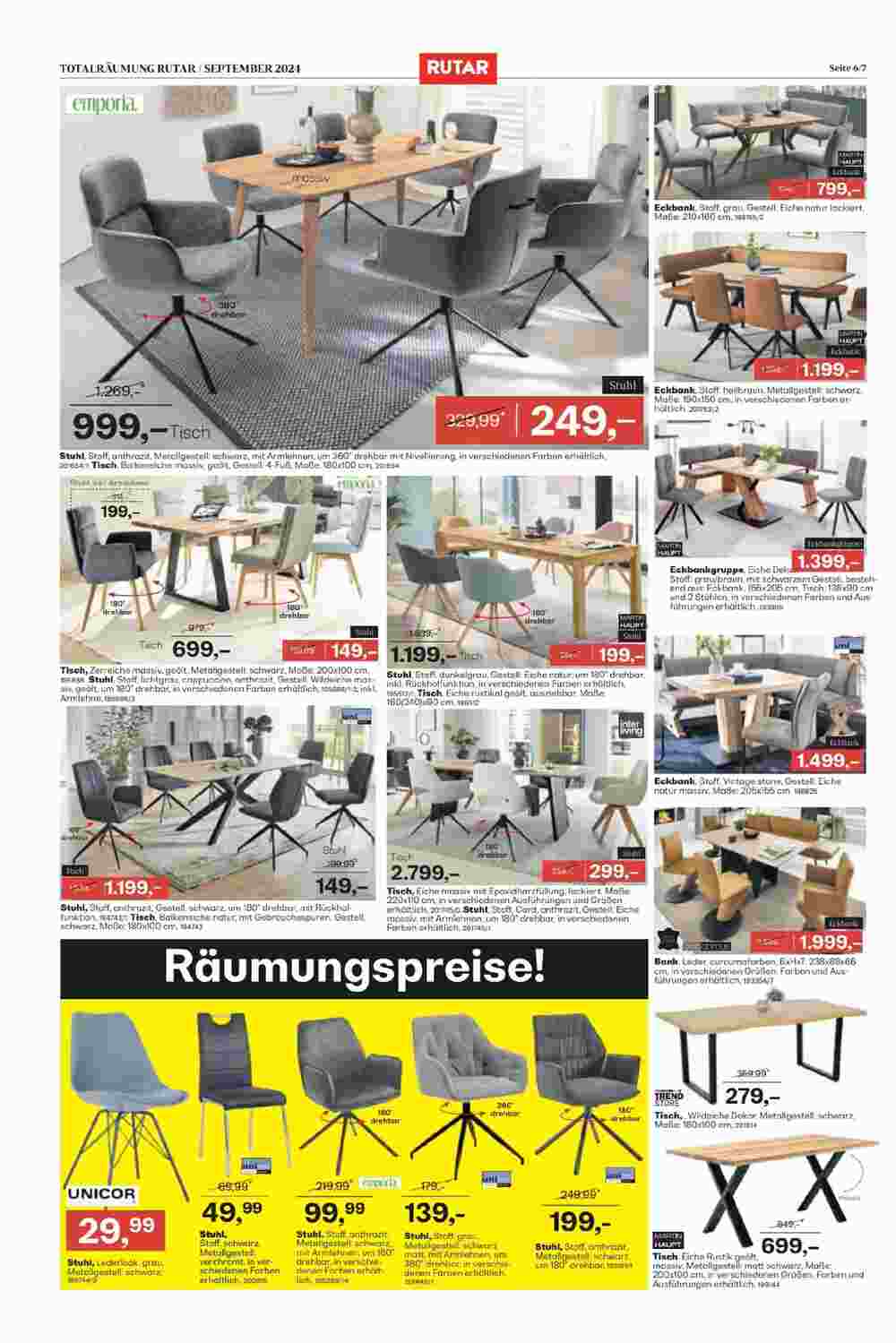 Rutar Flugblatt (ab 18.09.2024) - Angebote und Prospekt - Seite 6