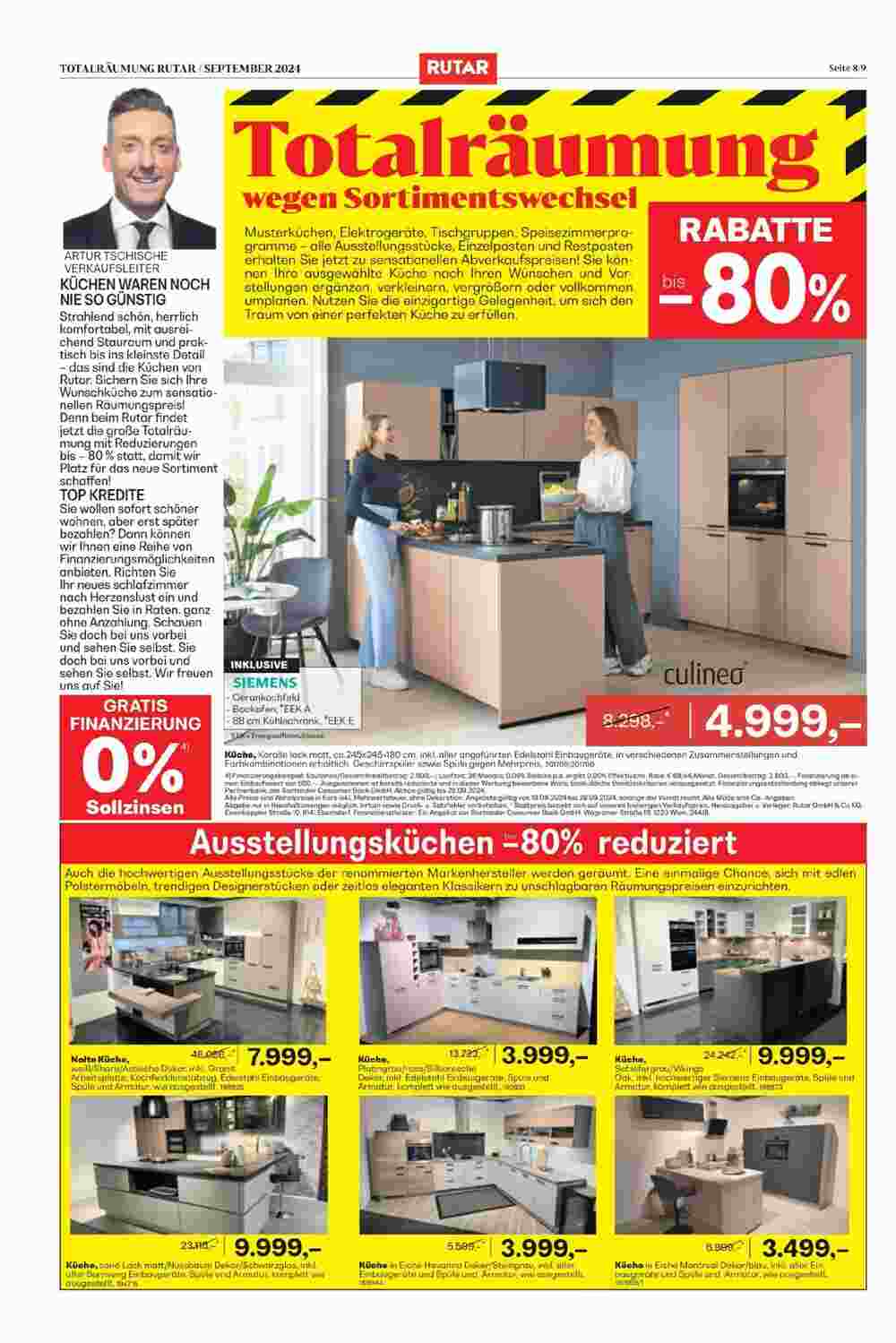 Rutar Flugblatt (ab 18.09.2024) - Angebote und Prospekt - Seite 8