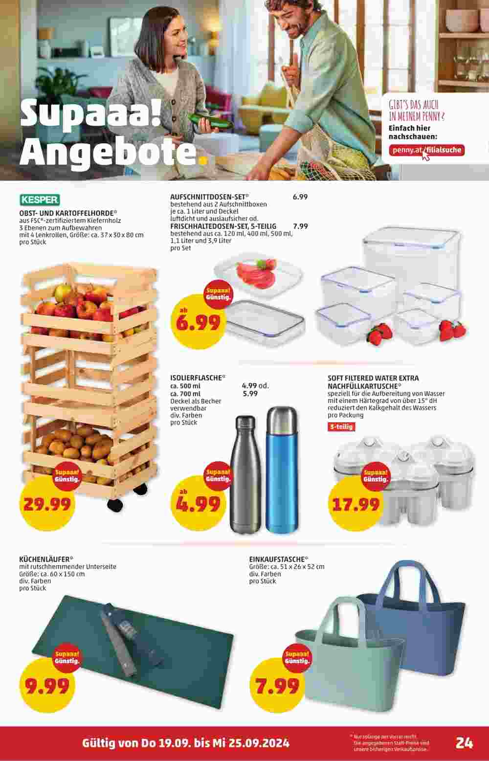 PENNY Flugblatt (ab 19.09.2024) - Angebote und Prospekt - Seite 24