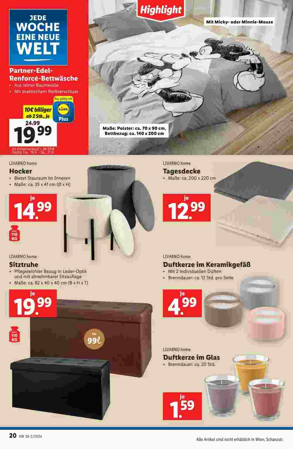 Lidl Flugblatt (ab 19.09.2024) - Angebote und Prospekt - Seite 20