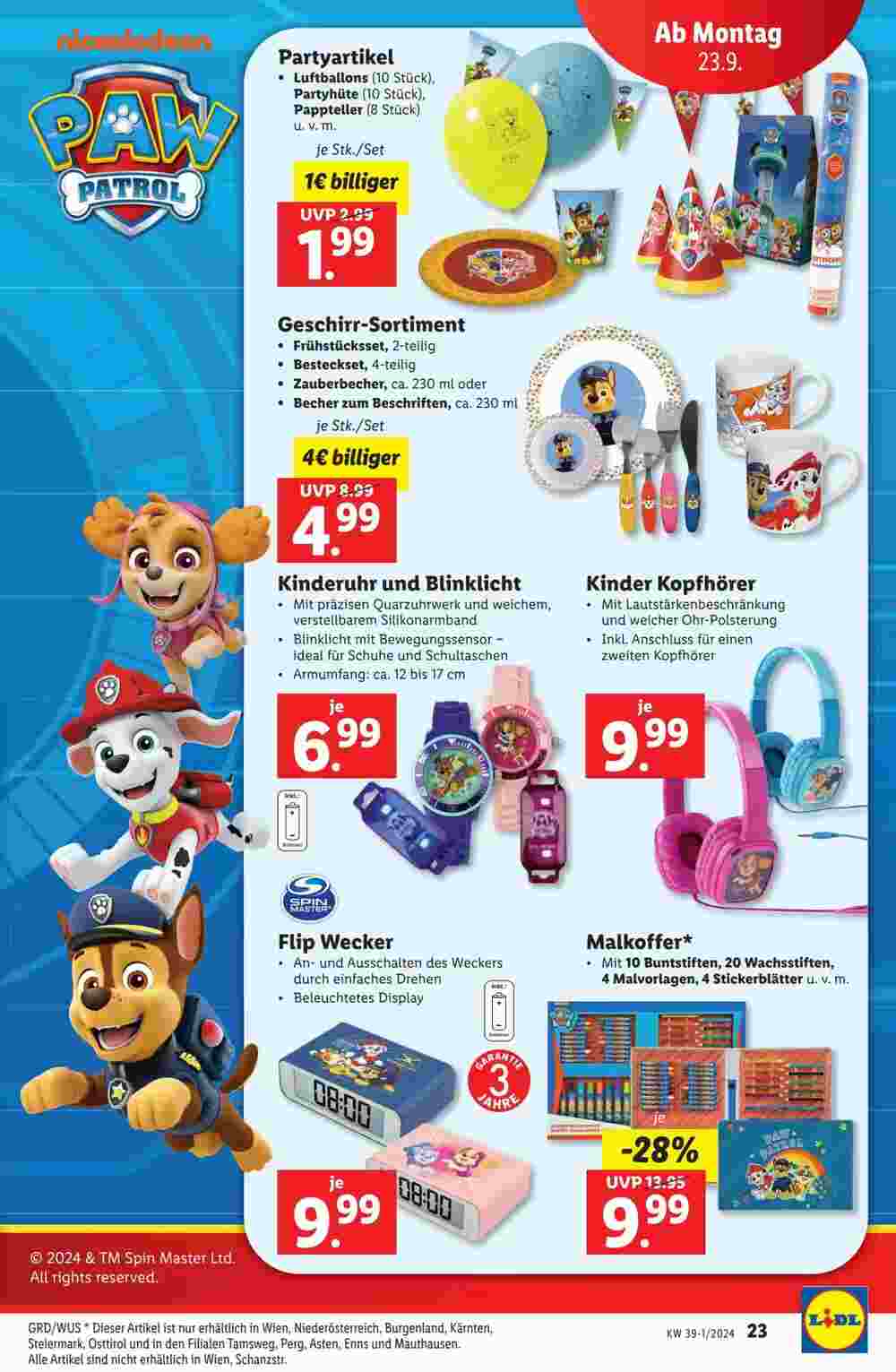 Lidl Flugblatt (ab 19.09.2024) - Angebote und Prospekt - Seite 25