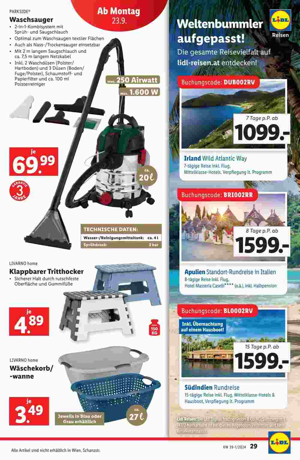 Lidl Flugblatt (ab 19.09.2024) - Angebote und Prospekt - Seite 33