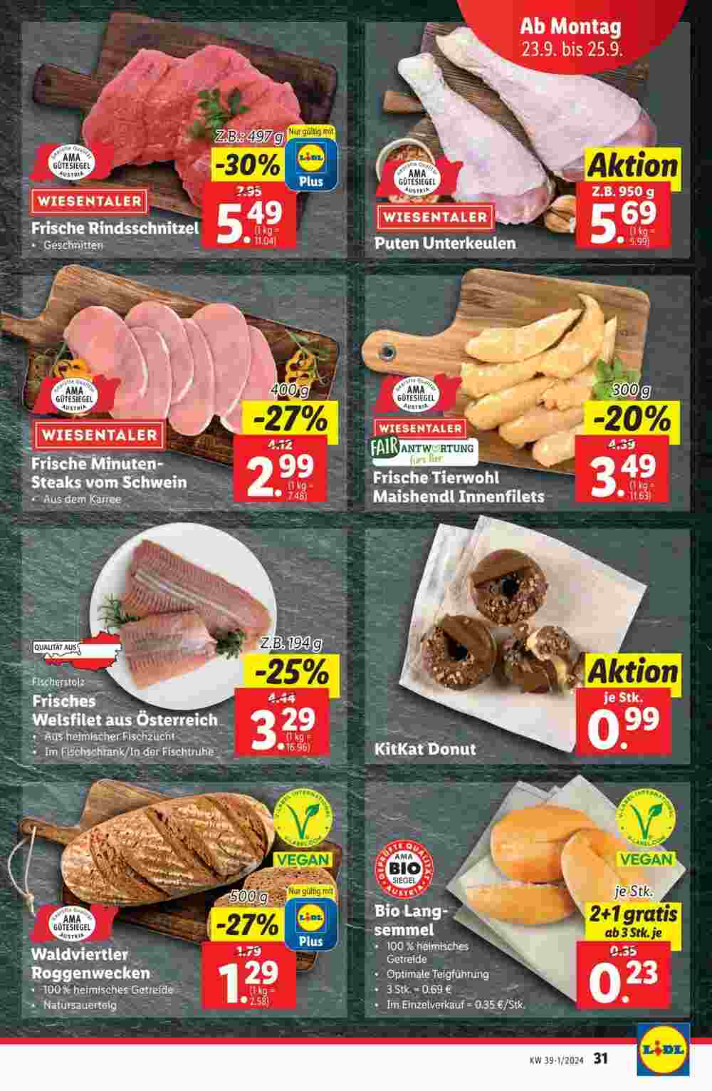 Lidl Flugblatt (ab 19.09.2024) - Angebote und Prospekt - Seite 35