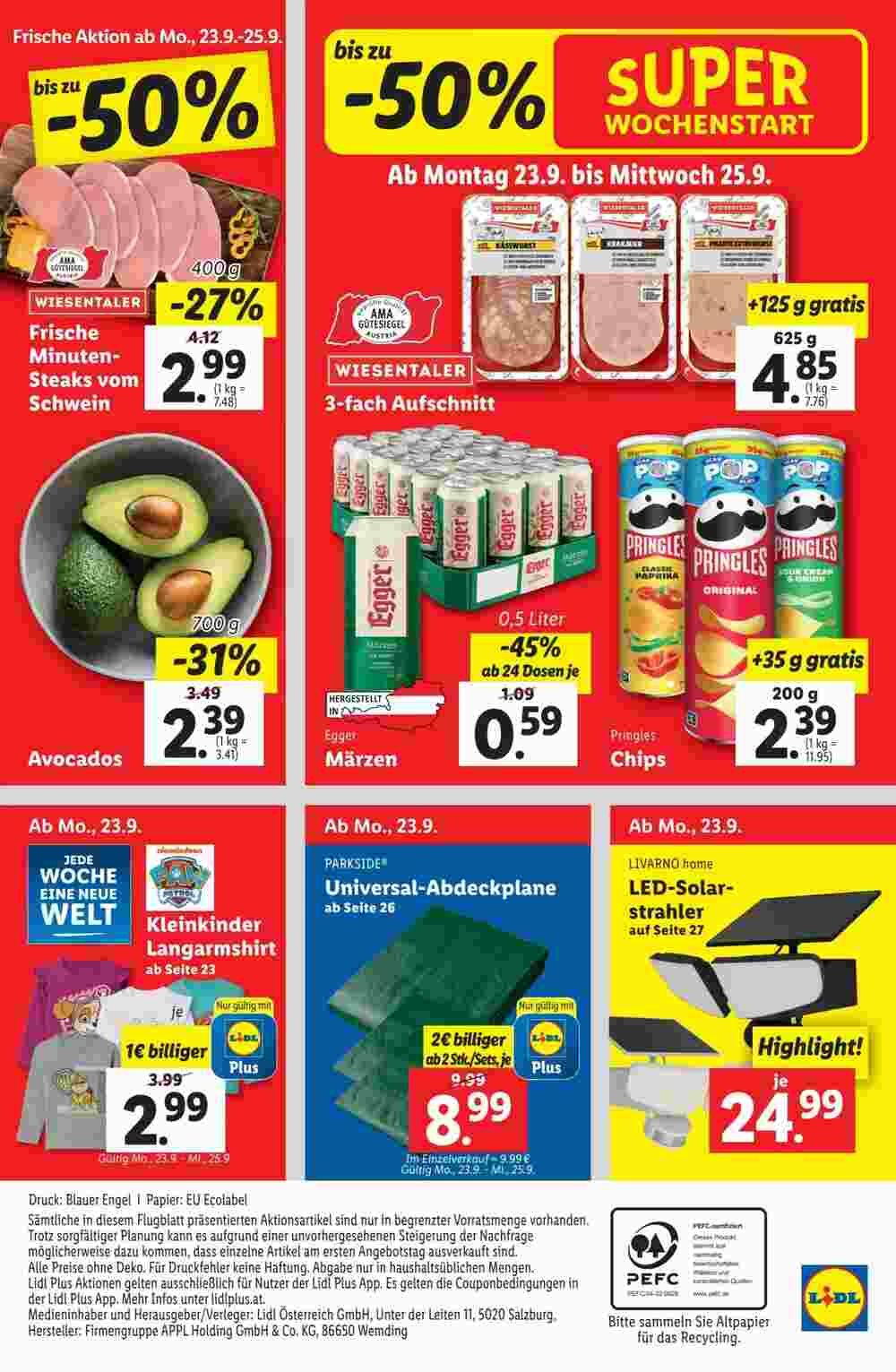 Lidl Flugblatt (ab 19.09.2024) - Angebote und Prospekt - Seite 40