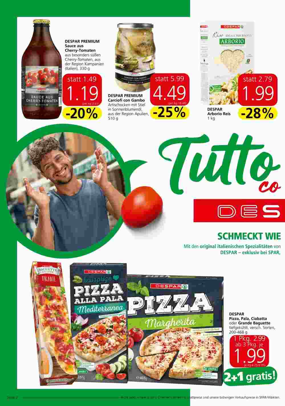 Spar Flugblatt (ab 19.09.2024) - Angebote und Prospekt - Seite 2