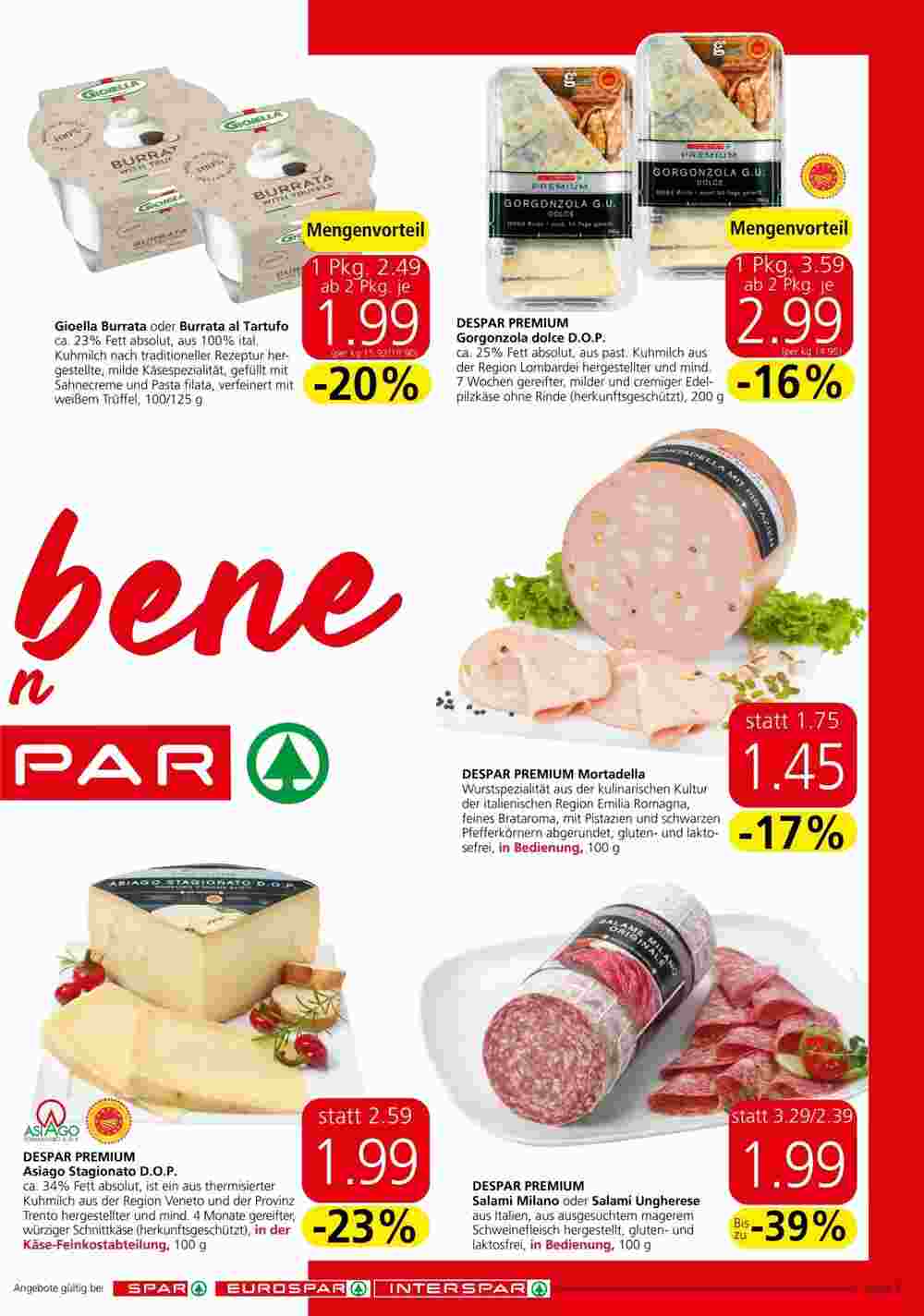 Spar Flugblatt (ab 19.09.2024) - Angebote und Prospekt - Seite 7