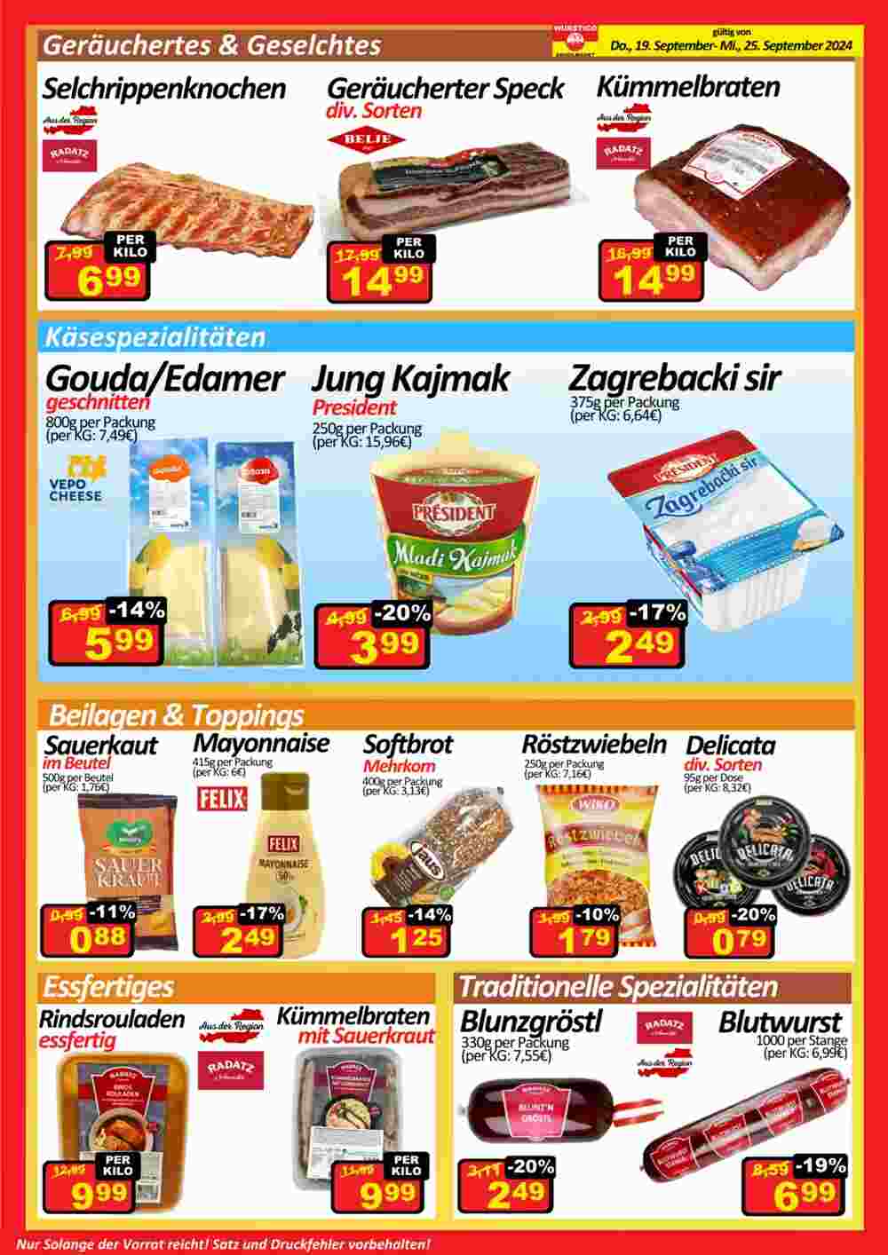 Wurstico Flugblatt (ab 19.09.2024) - Angebote und Prospekt - Seite 3