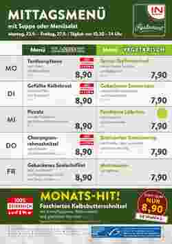 Interspar Restaurant Flugblatt (ab 23.09.2024) - Angebote und Prospekt