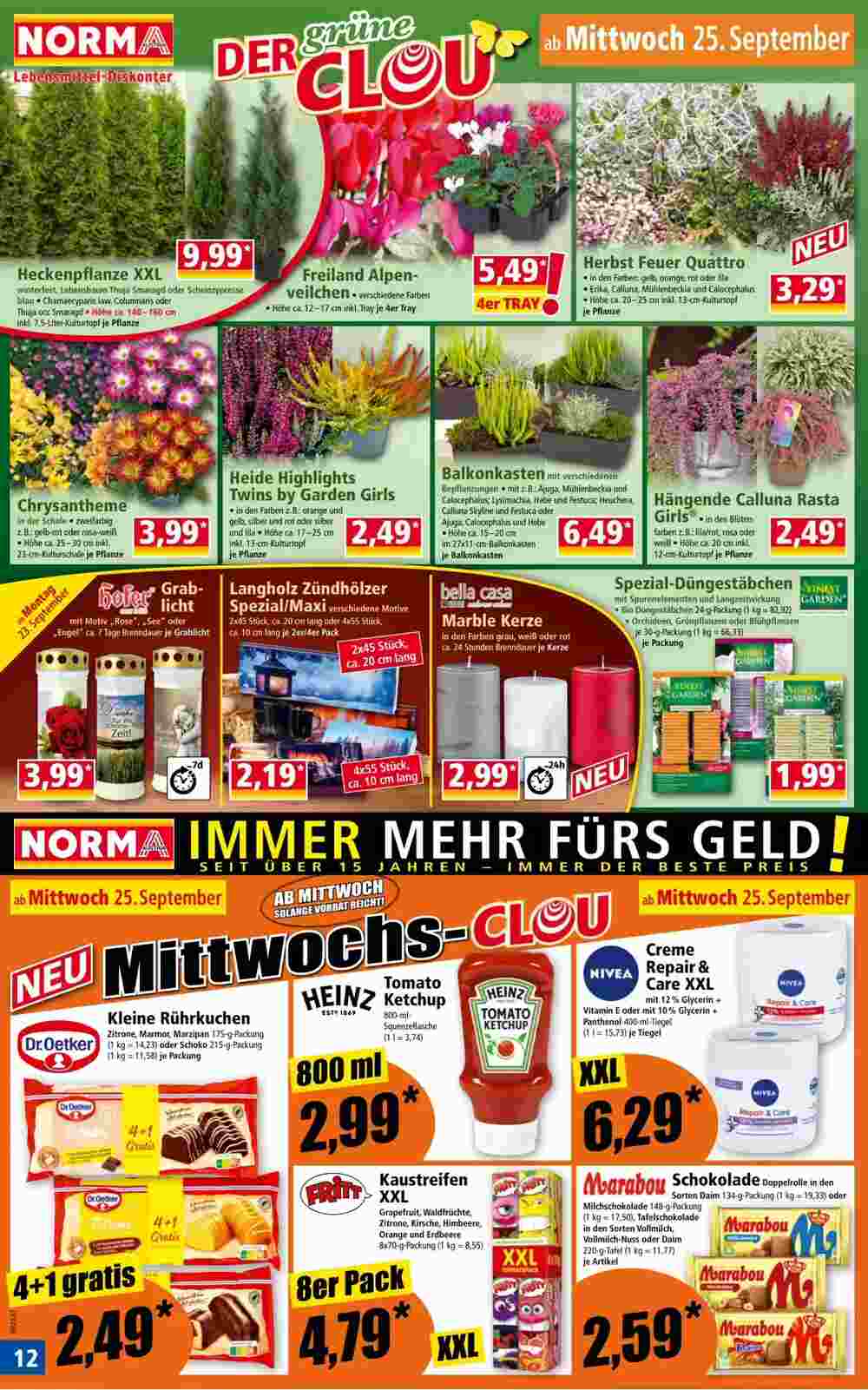 Norma Flugblatt (ab 23.09.2024) - Angebote und Prospekt - Seite 12