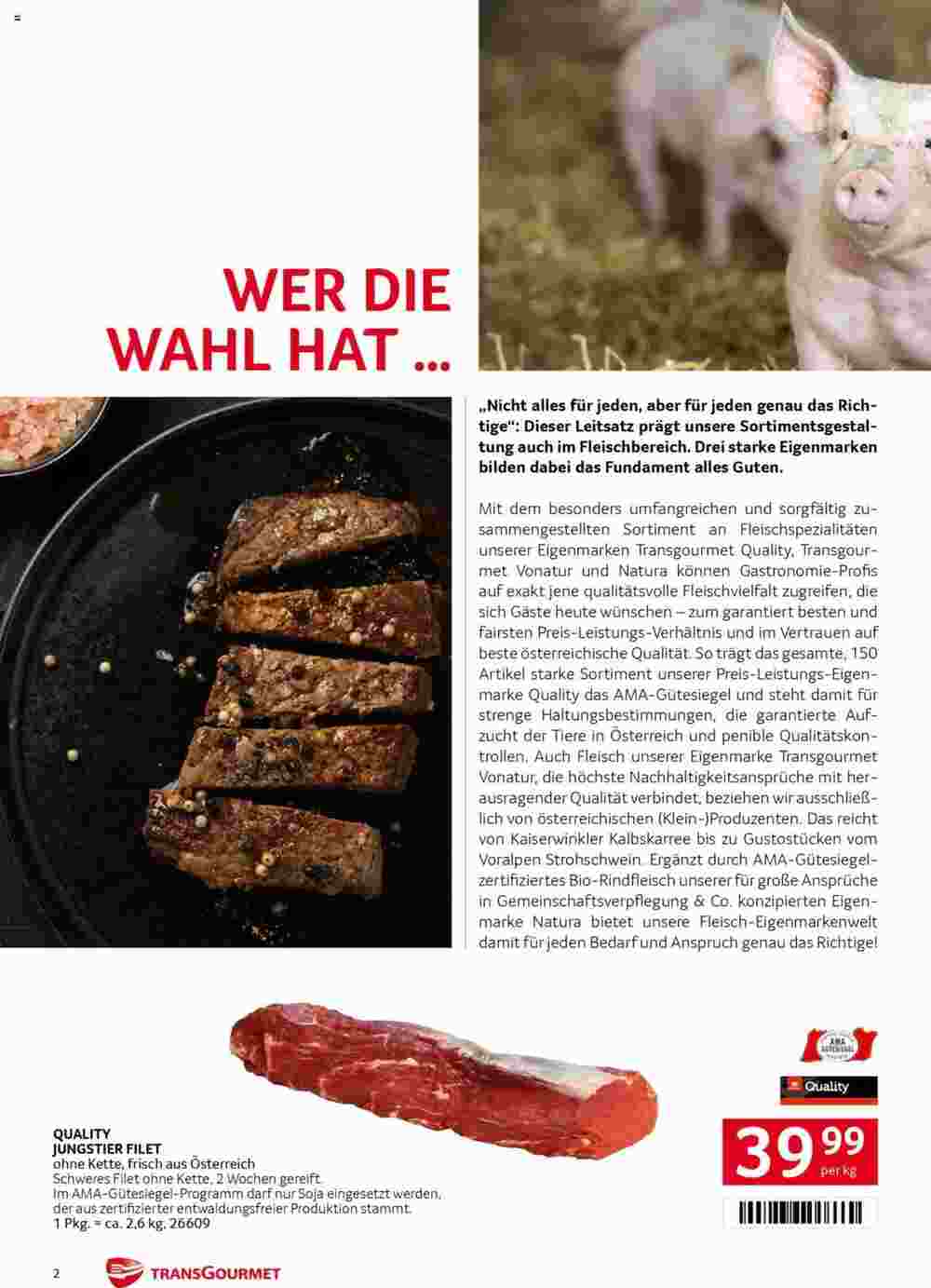 Transgourmet Flugblatt (ab 23.09.2024) - Angebote und Prospekt - Seite 2