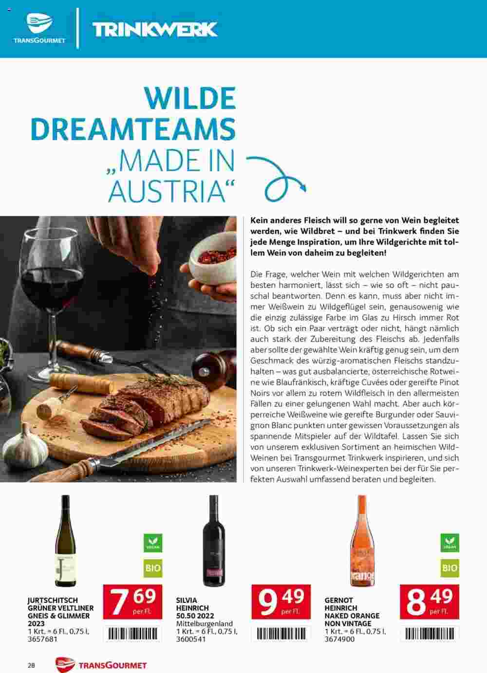 Transgourmet Flugblatt (ab 23.09.2024) - Angebote und Prospekt - Seite 28