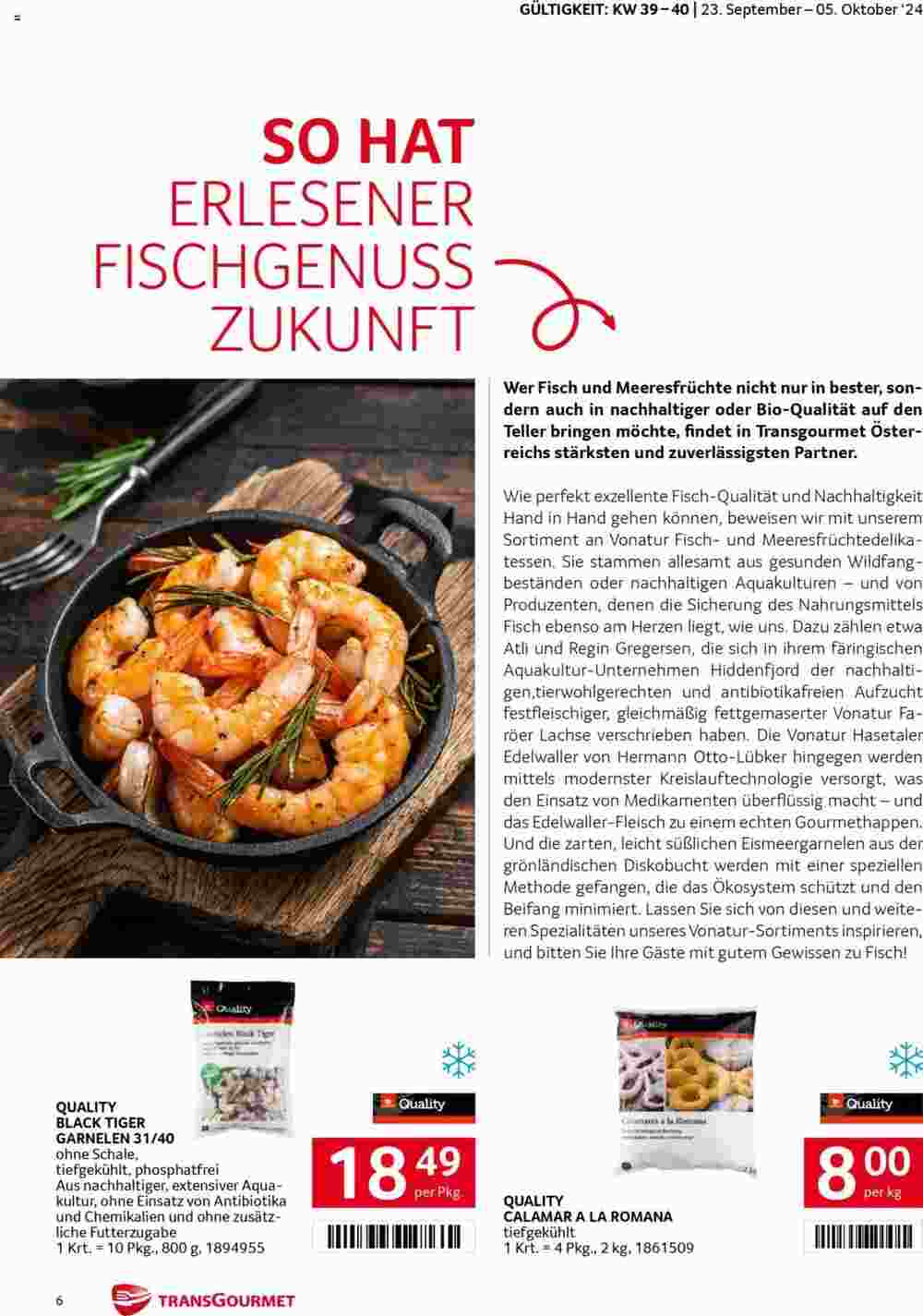 Transgourmet Flugblatt (ab 23.09.2024) - Angebote und Prospekt - Seite 6