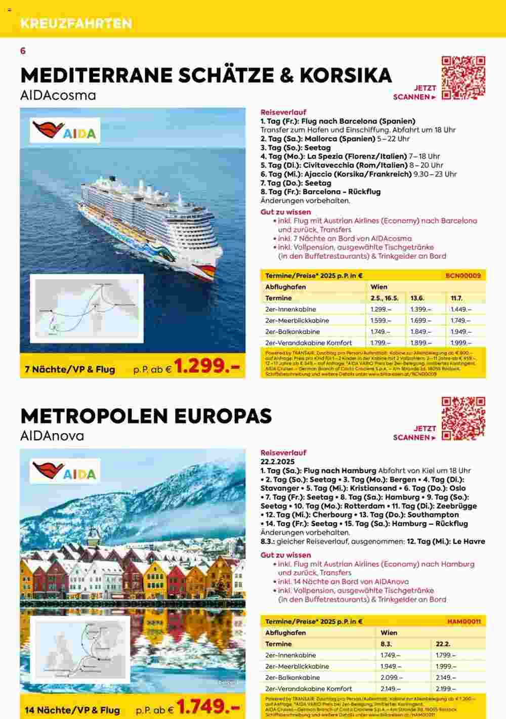 Billa Reisen Flugblatt (ab 26.09.2024) - Angebote und Prospekt - Seite 6