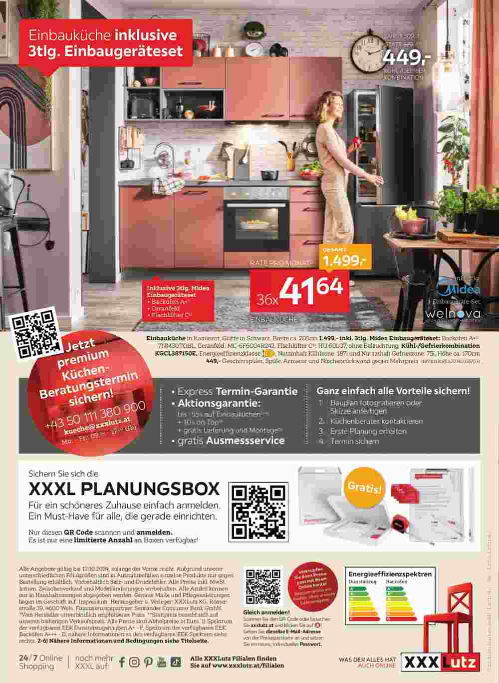 XXXLutz Flugblatt (ab 30.09.2024) - Angebote und Prospekt - Seite 8