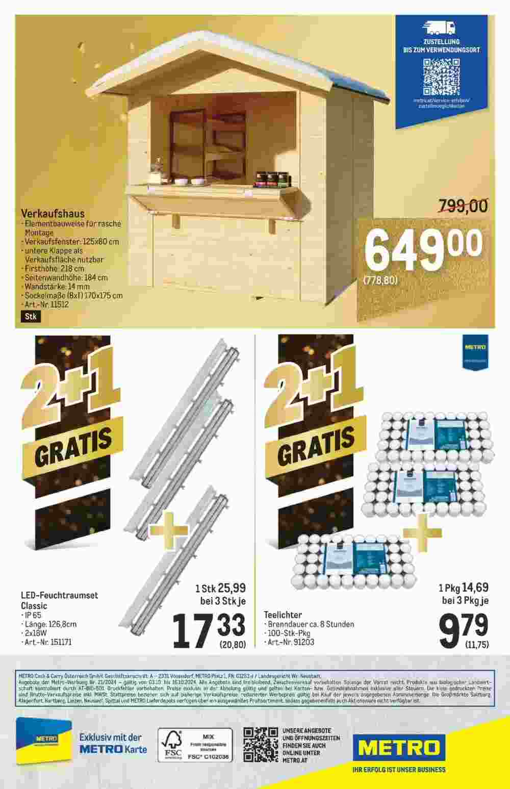 Metro Flugblatt (ab 03.10.2024) - Angebote und Prospekt - Seite 32