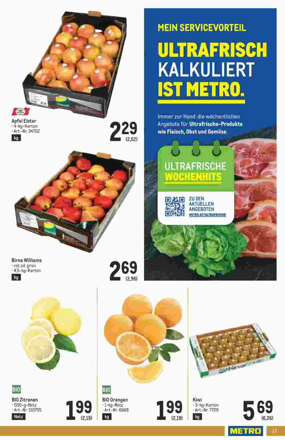 Metro Flugblatt (ab 03.10.2024) - Angebote und Prospekt - Seite 17