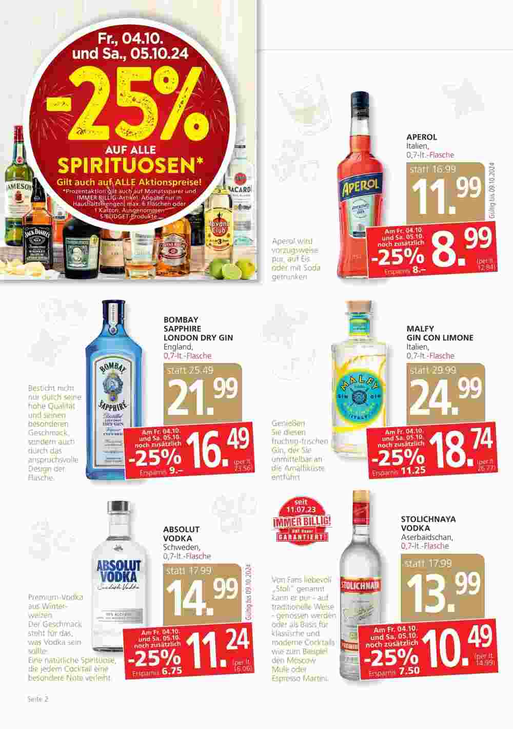 SPAR Gourmet Flugblatt (ab 03.10.2024) - Angebote und Prospekt - Seite 2