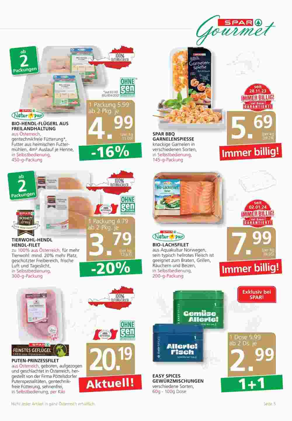 SPAR Gourmet Flugblatt (ab 03.10.2024) - Angebote und Prospekt - Seite 5