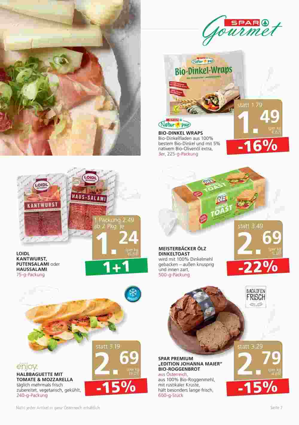 SPAR Gourmet Flugblatt (ab 03.10.2024) - Angebote und Prospekt - Seite 7