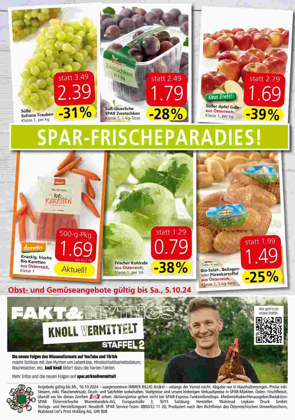 Interspar Flugblatt (ab 03.10.2024) - Angebote und Prospekt - Seite 24