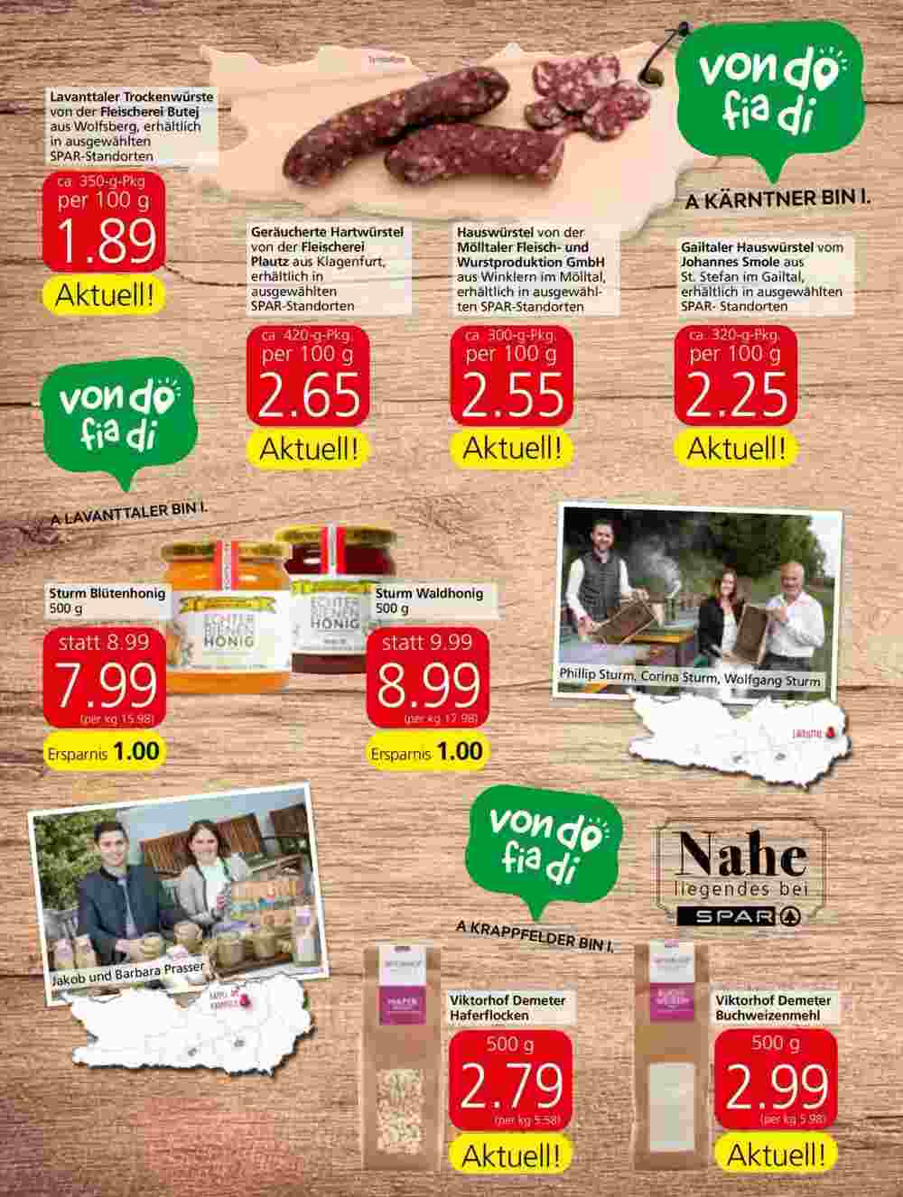 Spar Flugblatt (ab 03.10.2024) - Angebote und Prospekt - Seite 2