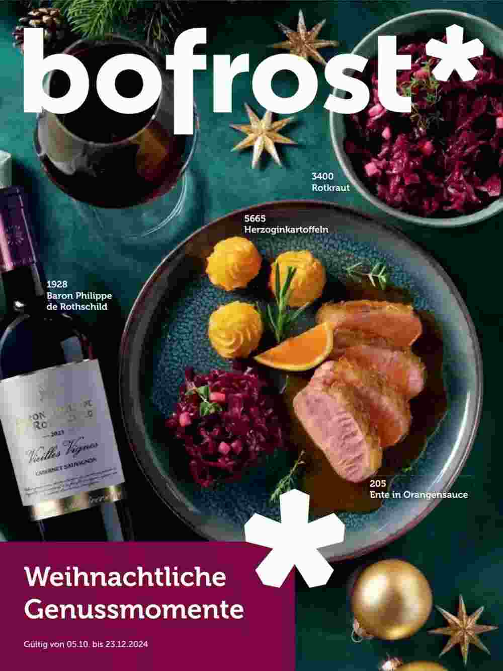 Bofrost Flugblatt (ab 05.10.2024) - Angebote und Prospekt - Seite 1