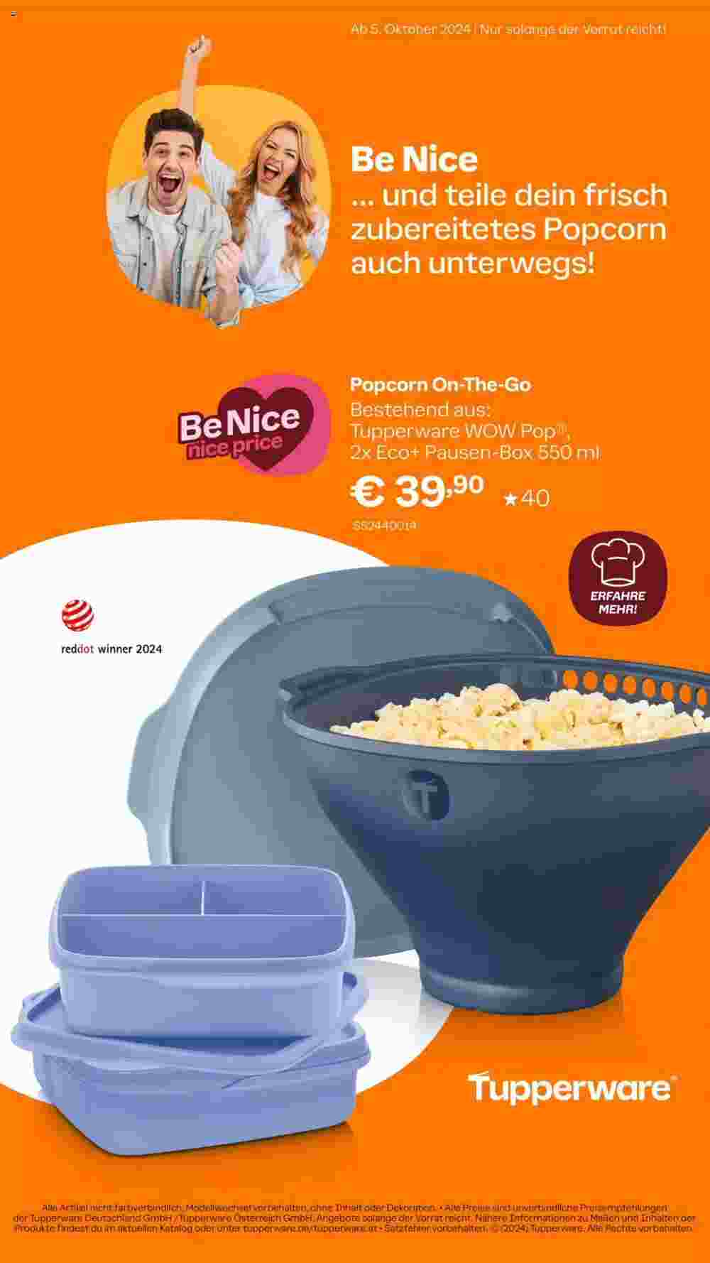 Tupperware Flugblatt (ab 05.10.2024) - Angebote und Prospekt - Seite 2