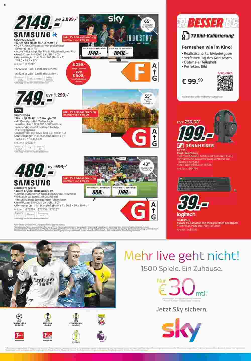 Media Markt Flugblatt (ab 06.10.2024) - Angebote und Prospekt - Seite 3