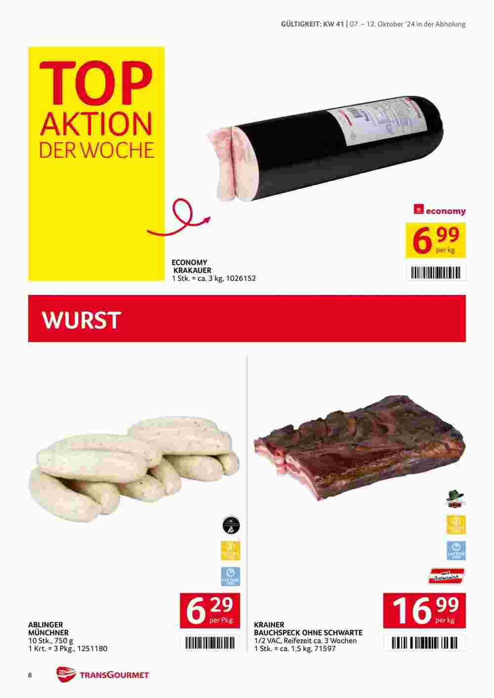 Transgourmet Flugblatt (ab 07.10.2024) - Angebote und Prospekt - Seite 7