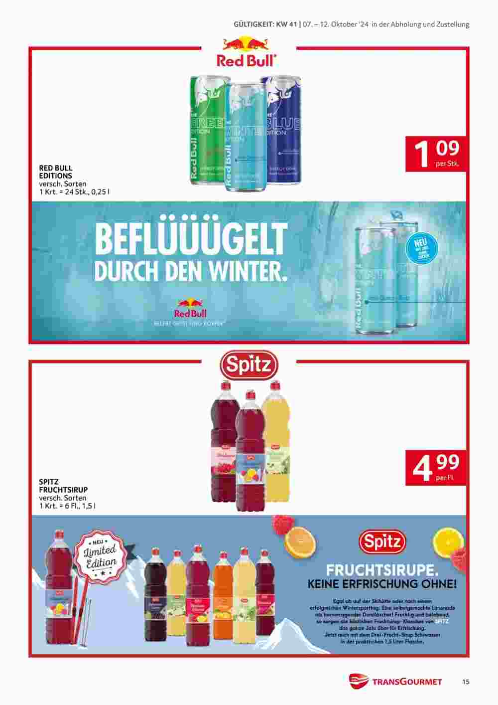 Transgourmet Flugblatt (ab 07.10.2024) - Angebote und Prospekt - Seite 15