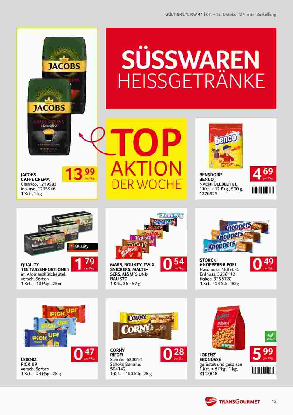 Transgourmet Flugblatt (ab 07.10.2024) - Angebote und Prospekt - Seite 15