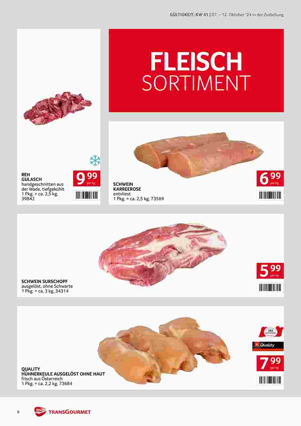 Transgourmet Flugblatt (ab 07.10.2024) - Angebote und Prospekt - Seite 6