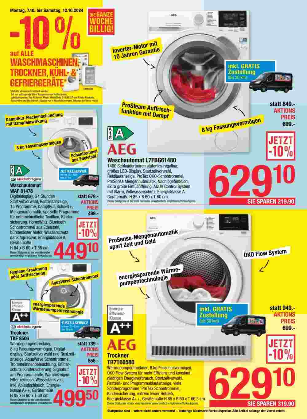 Maximarkt Flugblatt (ab 07.10.2024) - Angebote und Prospekt - Seite 26