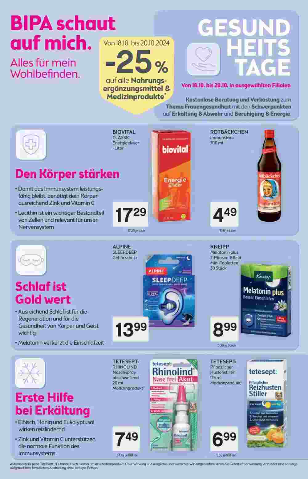 Bipa Flugblatt (ab 10.10.2024) - Angebote und Prospekt - Seite 6