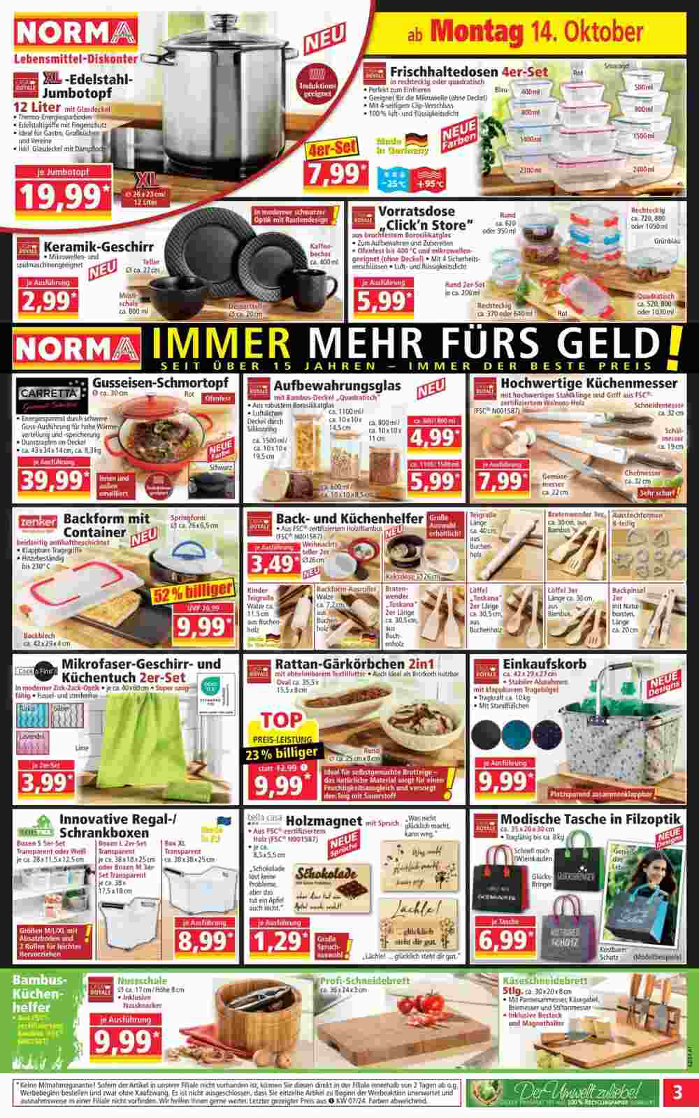 Norma Flugblatt (ab 14.10.2024) - Angebote und Prospekt - Seite 3