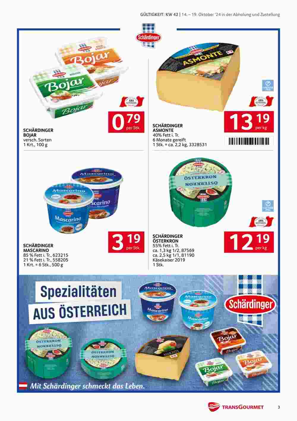 Transgourmet Flugblatt (ab 14.10.2024) - Angebote und Prospekt - Seite 3