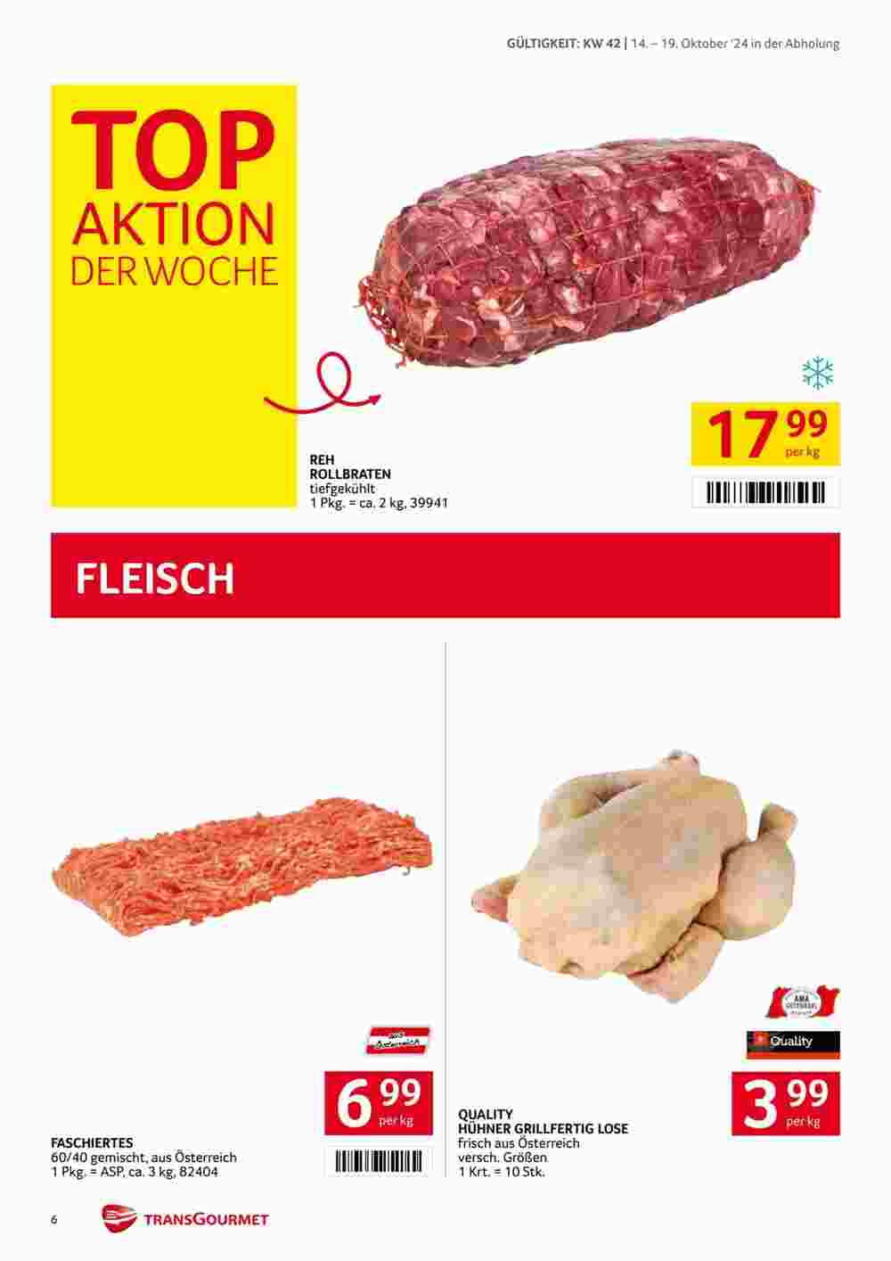 Transgourmet Flugblatt (ab 14.10.2024) - Angebote und Prospekt - Seite 6