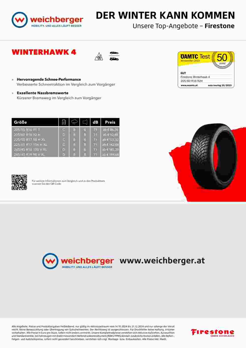 Bridgestone Flugblatt (ab 14.10.2024) - Angebote und Prospekt - Seite 4