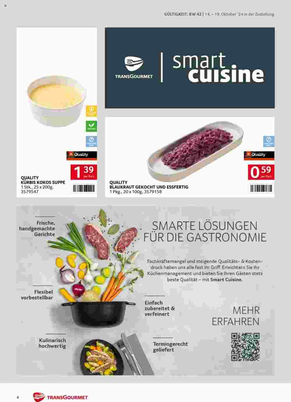 Transgourmet Flugblatt (ab 14.10.2024) - Angebote und Prospekt - Seite 4